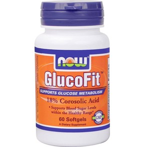 Now Foods GlucoFit® - Υποστηρίιζει το Επιπέδο του 