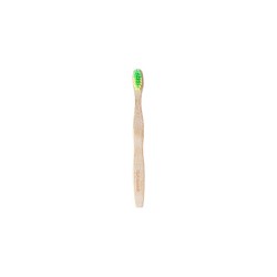 Ola Bamboo Kids Toothbrush Soft Green Yellow Παιδική Οδοντόβουρτσα Πράσινη Κίτρινη 1 τεμάχιο