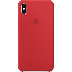 Apple Silicone Case iPhone Xs Max Red 