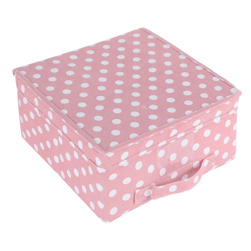 Kuti paketimi me pika roze 30x30x16 cm