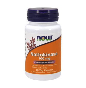 Now Foods Nattokinase 100 mg - 60 Vcaps®