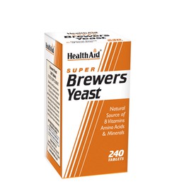 Health Aid Brewers Yeast, Μαγιά Μπύρας 240Tabs