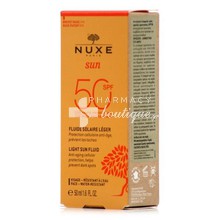 Nuxe Sun Light Sun Fluid SPF50 (PNM) - Αντηλιακό Προσώπου για Κανονική / Μικτή Επιδερμίδα, 50ml