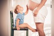 Pregnancy pregnant woman bump toddler baby