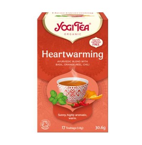 Yogi Tea Heartwarming Βιολογικό Τσάι για Ζεστασιά 