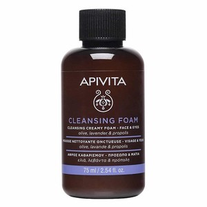 APIVITA Cleansing foam αφρός καθαρισμού με ελιά κα