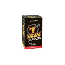 Natures Plus T-Male Dietary Supplement To Increase Testosterone 60 Capsules