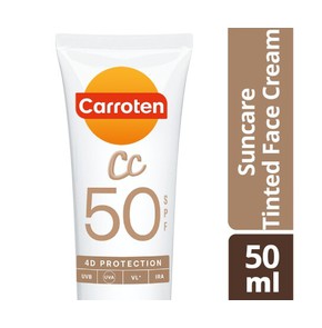 Carroten Face Cream CC SPF50, 50ml 