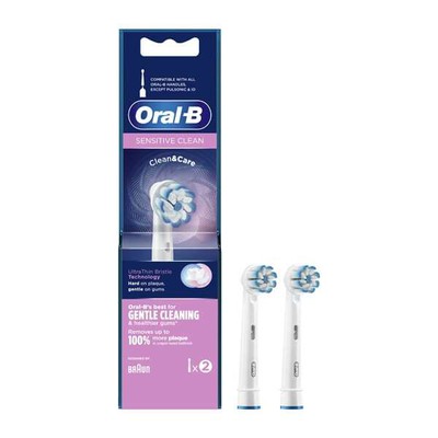 ORAL -B Sensi Ultra Thin Ανταλλακτικές Κεφαλές Για Ηλεκτρική Οδοντόβουρτσα 2τεμάχια