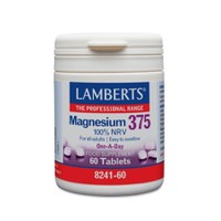 Lamberts Magnesium 375 100% NRV 60 Ταμπλέτες - Συμ