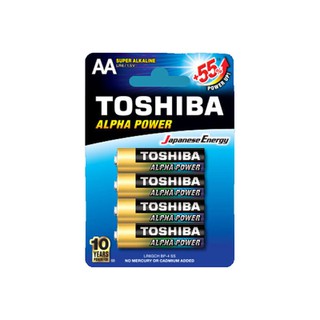 Μπαταρία Toshiba AA 4 Τεμάχια LR6GCH BP-4 Alpha 00