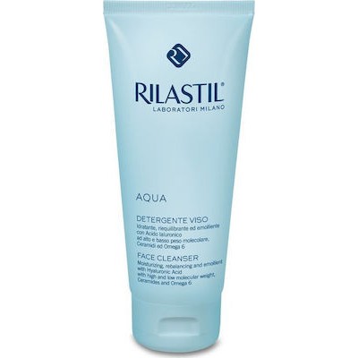 RILASTIL Aqua Face Cleanser Καθαριστικό Προσώπου Για Όλους Τους Τύπους Δέρματος Καθημερινής Χρήσης, 200ml