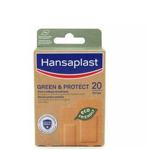 Hansaplast Green & Protect, 20 strips