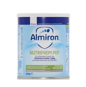 Nutricia Almiron Nutriprem PDF for Premature Babie