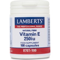 Lamberts Vitamin E 250iu 100 Κάψουλες.