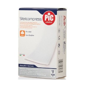 Pic Solution Stericompress Absorbent Cotton Plaste