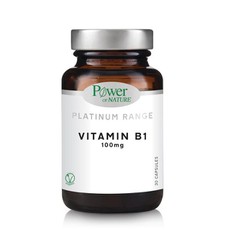 Power Health Platinum Range Vitamin B1 100mg, Συμπ