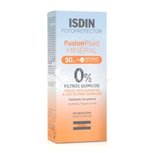 ISDIN Fotoprotector FusionFluid Mineral SPF50 - Αντηλιακό Γαλάκτωμα Προσώπου, 50ml