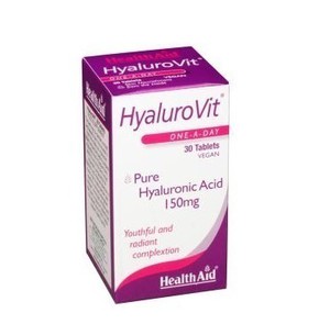 Health Aid HyaluroVit - Pure Hyaluronic Acid 150mg