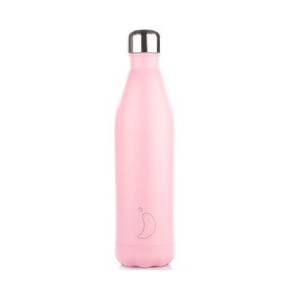 Chilly's Pastel Edition Pink Bottle, 750ml