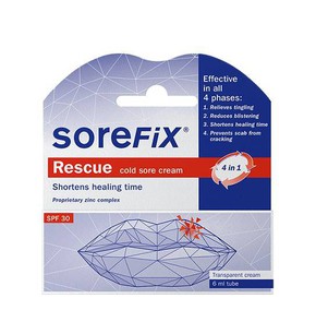 Sorefix Rescue Cream-Κρέμα για τον Επιχείλιο Έρπη,