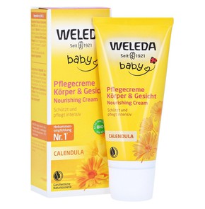 Weleda Calendula Baby Cream for Face Body 75ml