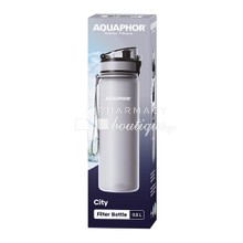 Aquaphor City Filter Bottle - Μπουκάλι με Φίλτρο 500ml (Γκρι), 1τμχ.