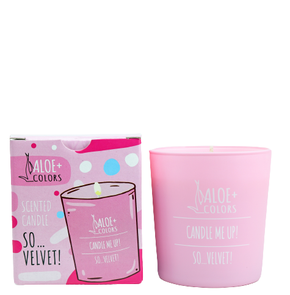 Aloe+ Plus Scented Soy Candle So Velvet, 1pcs