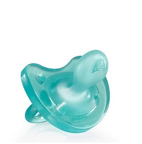 Chicco Soother Physio Soft Silicone Teat Light Blu