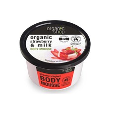 Organic Shop Vitamin Body Mousse Strawberry, Βιολο