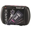 Curaprox Black is White Travel Set - Οδοντόπαστα, 10ml & Οδοντόβουρτσα, 1τμχ. & Μεσοδόντια, 2τμχ.	