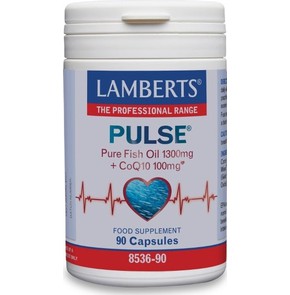 Lamberts Pulse Pure Fish Oil 1300mg & CoQ10 100mg,