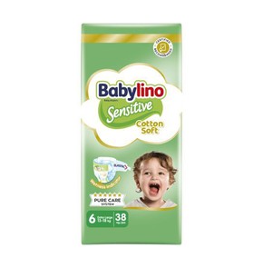 Babylino Sensitive Cotton Soft No6 (13-18 Kg), 38p