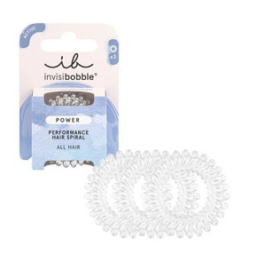 Invisibobble Power Crystal Clear-Λαστιχάκια Μαλλιώ