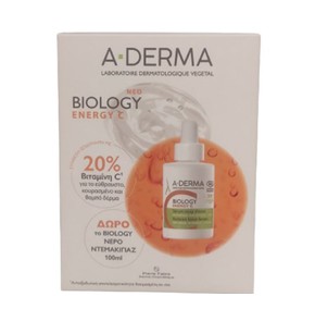ADerma Biology Energy C Serum, 30ml & FREE Biology