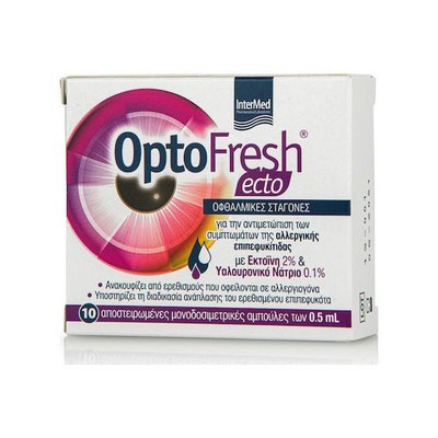 INTERMED Optofresh Ecto Eye Drops For Allergy Symptoms 10x0.5ml