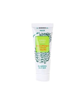 Korres Green Clay Cleansing Mask for Oily Skin, 18