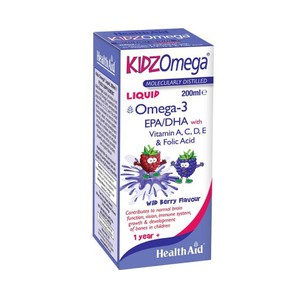 Health Aid KidzOmega Omega-3 EPADHA with Essential