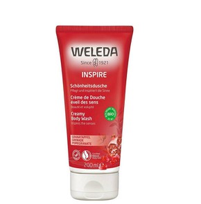 Weleda Inspire Pomegranate Creamy Body Wash, 200ml