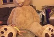Grandfather baby gift giant teddy bear madeline jane sabrina gonzalez 7