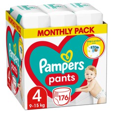 Pampers Pants MONTHLY PACK No4, 9-14 Kg Πάνες - Βρ