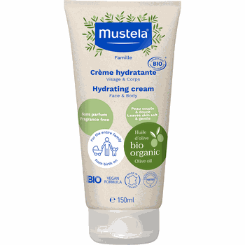 MUSTELA ORGANIC HYDRATING CR WITH OLIVE OIL & ALOE