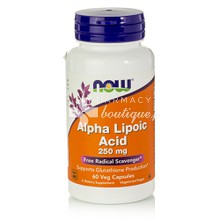 Now Alpha Lipoic Acid 250mg - Αντιοξειδωτικό, 60 veg. caps