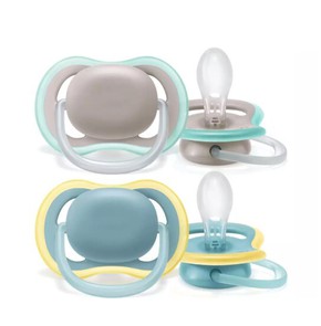 Avent Ultra Air Silicone Soother 18+ Months, 2pcs 