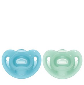 Nuk Sensitive Soother with Silicone Nipple 0-6 Mon