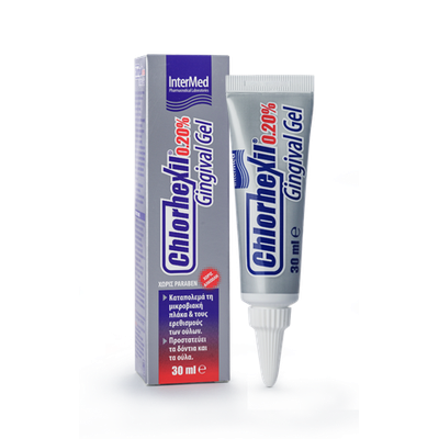 INTERMED Chlorhexil® 0.20% Gel Αντισηπτική Στοματική Γέλη, 30 ml