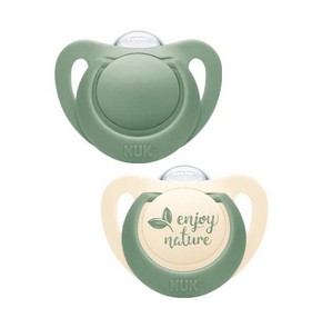 Nuk for Nature Natural Soother with Silicone Nippl