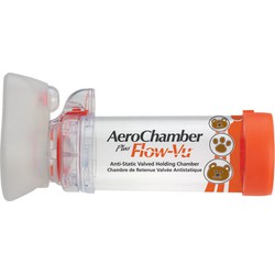 AeroChamber Plus with Flow-Vu Αεροθάλαμος Εισπνοών με Επιστόμιο Ενήλικες/Παιδιά 5 Ετών+