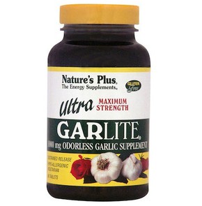 Nature's Plus Ultra Garlite 1000mg, 90 Herbal Caps