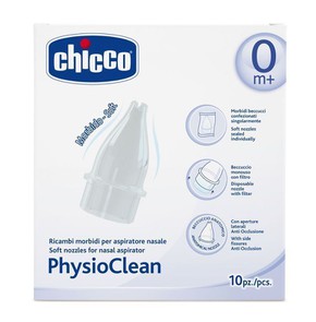 Chicco Soft Nozzles Physioclean for Nasal Aspirato